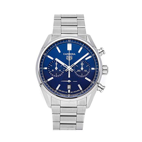 腕時計 タグホイヤー タグ・ホイヤー Tag Heuer Carrera Mechanical(Automatic) Blue Dial Watch CBN
