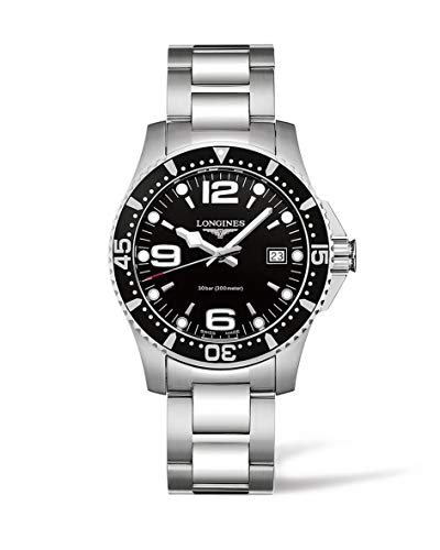 腕時計 ロンジン スイス Longines HydroConquest Black Dial Mens Watch L37404566