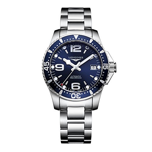 腕時計 ロンジン スイス Longines HydroConquest Automatic Blue Dial Mens Watch L37424966