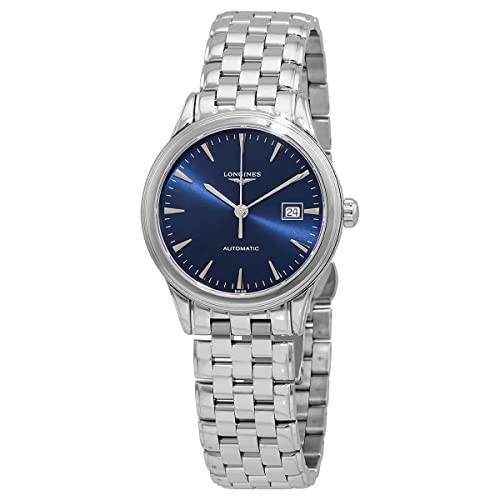 腕時計 ロンジン スイス Longines Flagship Automatic Blue Dial Ladies Watch L4.374.4.92.6