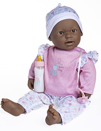ジェーシートイズ 赤ちゃん おままごと JC Toys La Baby African American 20-inch Small Soft Body