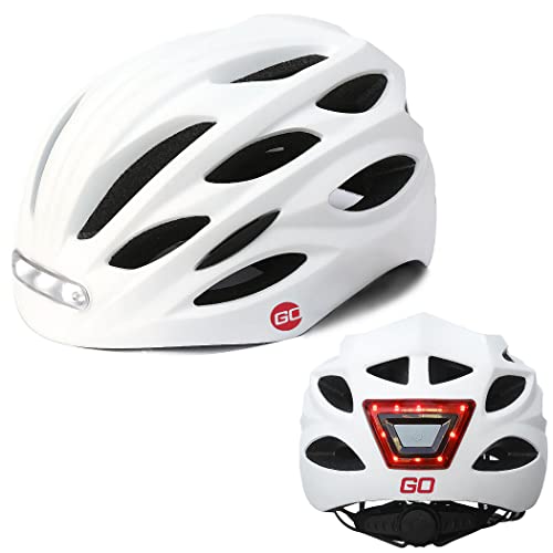 ヘルメット 自転車 サイクリング Go Knight Commuter Adult Bike Helmet with Light ? CPSC Certifie