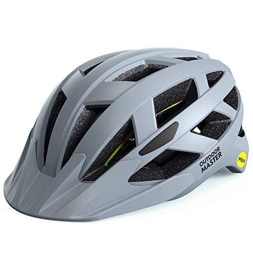 ヘルメット 自転車 サイクリング OutdoorMaster MIPS Adult Recreational Cycling Helmet - Midnight B