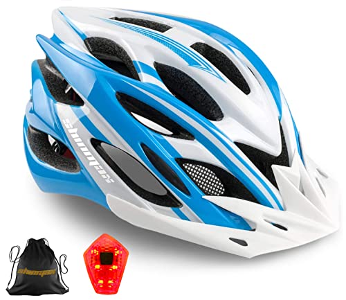 ヘルメット 自転車 サイクリング Bike Helmet Men Women, Shinmax Bicycle Helmet with Rear Light and