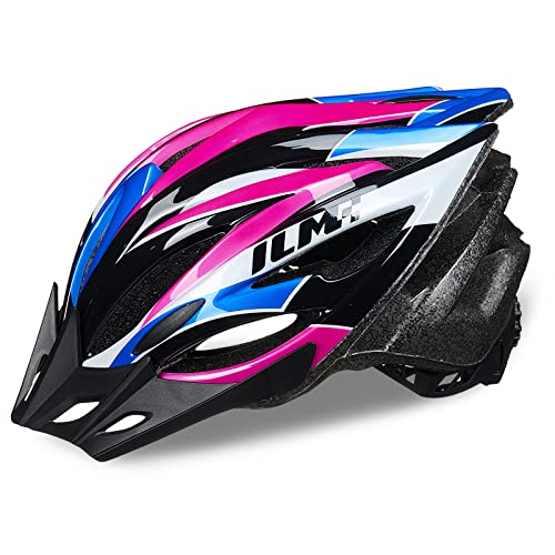 ヘルメット 自転車 サイクリング ILM Adult Bike Helmet Lightweight Cycling Helmet Mountain Road Bi