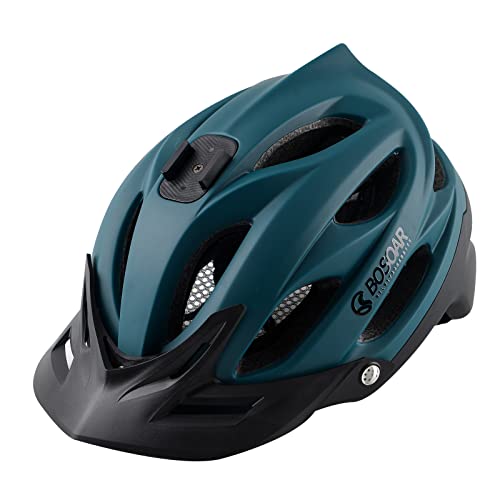 ヘルメット 自転車 サイクリング Bosoar Adult Mountain Bike Helmet,MTB Cycling Helmet with Camera