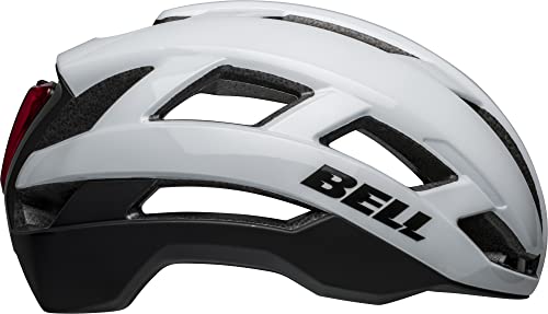 ヘルメット 自転車 サイクリング BELL Falcon XR LED MIPS Adult Road Bike Helmet - Matte/Gloss Whit