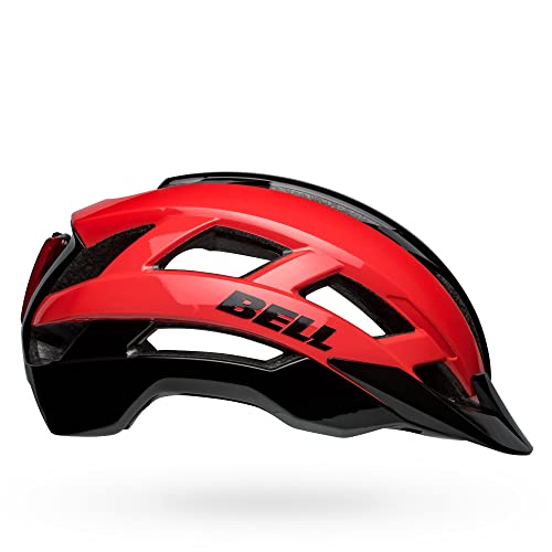 ヘルメット 自転車 サイクリング BELL Falcon XRV LED MIPS Adult Road Bike Helmet - Gloss Red/Black