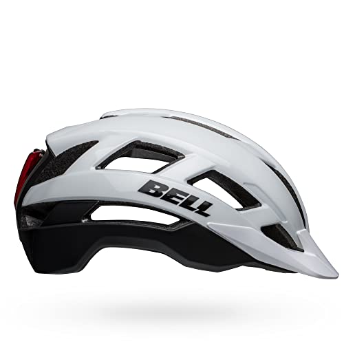 ヘルメット 自転車 サイクリング BELL Falcon XRV LED MIPS Adult Road Bike Helmet - Matte/Gloss Whi