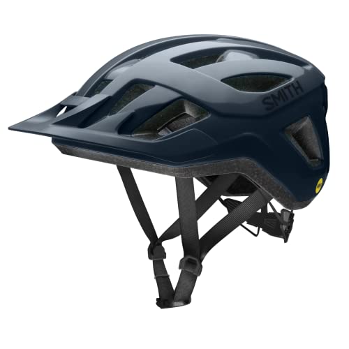 ヘルメット 自転車 サイクリング Smith Optics Convoy MIPS Mountain Cycling Helmet - French Navy, L