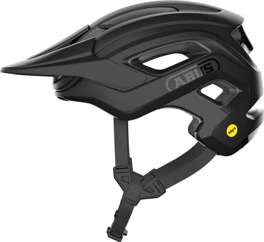 ヘルメット 自転車 サイクリング ABUS Cliffhanger MIPS Adult Mountain Bike Helmet, Velvet Black, S