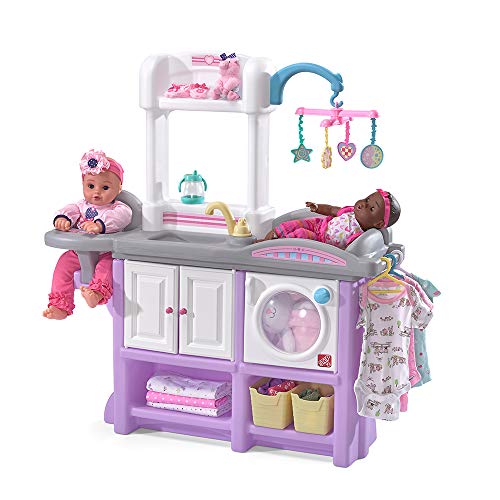 ステップ2 おままごと ごっこ遊び Step2 Love & Care Deluxe Baby Doll Nursery Playset for Kids, Com