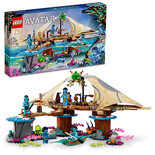 レゴ LEGO Avatar: The Way of Water Metkayina Reef Home 75578, Building Toy Set with Village, Canoe, Pandora