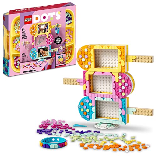 レゴ LEGO DOTS Ice Cream Picture Frames & Bracelet 41956 Craft Building Toy Set for Girls, Boys, and Kids Ag