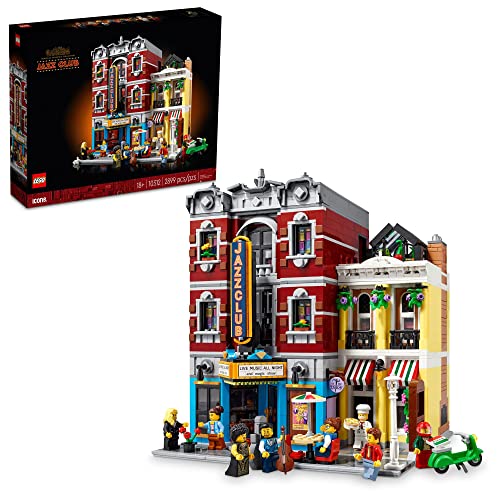 レゴ LEGO Icons Jazz Club 10312 Building Set for Adults and Teens, A Collectible Gift for Musicians, Music L