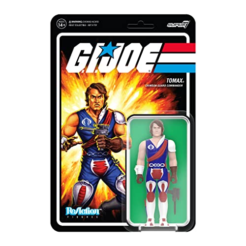 G.I.ジョー おもちゃ フィギュア Super7 G.I. Joe Tomax - 3.75 G.I. Joe Action Figure with Accessory