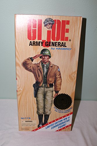 G.I.ジョー おもちゃ フィギュア 12 GI Joe Army General African-American Action Figure WWII 50th An