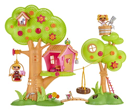 ララループシー 人形 ドール Lalaloopsy Mini Treehouse Playset with 2 Dolls, 2 Pets, and 18+ Accesso