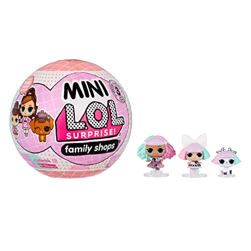 エルオーエルサプライズ 人形 ドール Mini LOL Surprise Family - with 3 Dolls, Surprises, Mini Co