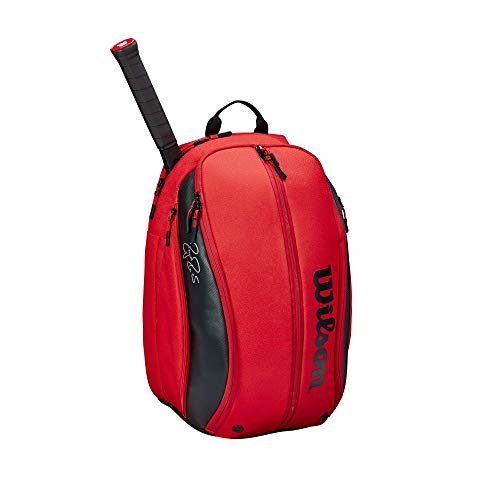 テニス バッグ ラケットバッグ Wilson RF DNA Tennis Backpack- Red, One Size