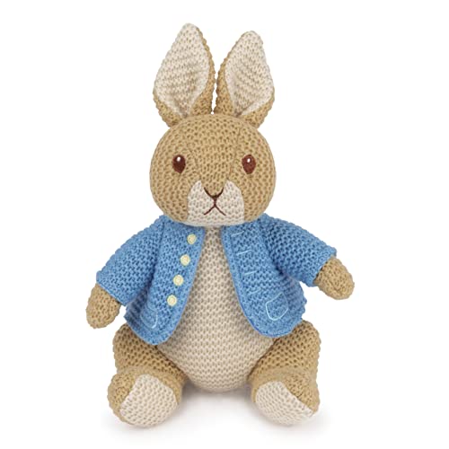 ガンド GUND ぬいぐるみ GUND Beatrix Potter Peter Rabbit Knit Plush, Easter Gift, Easter Bunny Stuffed