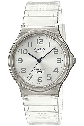 腕時計 カシオ メンズ Casio MQ-24 Series Watch Casio Collection Standard Analog, Skeleton (Clear), New
