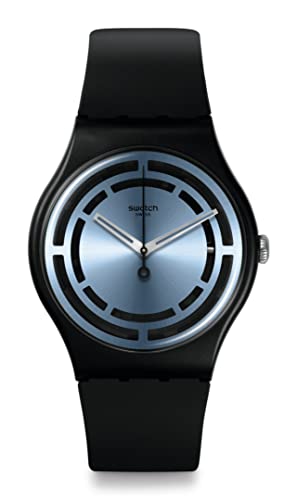 腕時計 スウォッチ メンズ Swatch CIRCLED LINES Unisex Watch (Model: SO32B118)