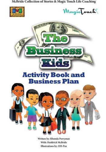 海外製絵本 知育 英語 The Business Kids- Activity Book and Business Plan