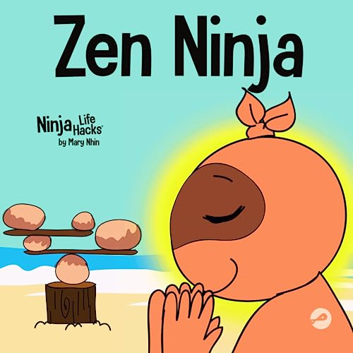 海外製絵本 知育 英語 Zen Ninja: A Children's Book About Mindful Star Breathing (Ninja Life Hacks)