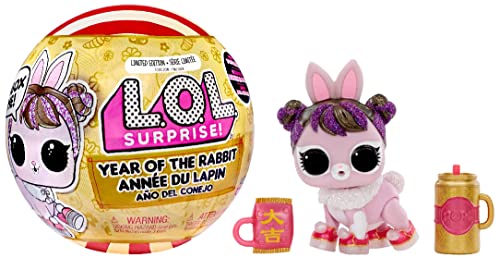 エルオーエルサプライズ 人形 ドール L.O.L. Surprise! Year of The Rabbit Doll Good Luck Bunny- w