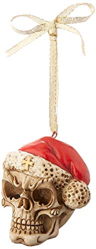 デザイン・トスカノ 置物 インテリア Design Toscano Skelly Claus II Gothic Skull Christmas Tree