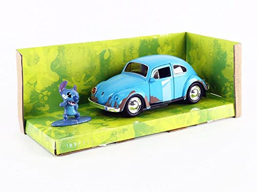 ジャダトイズ ミニカー ダイキャスト Jada Toys Disney Lilo and Stitch 1:32 Volkswagen Beetle Die