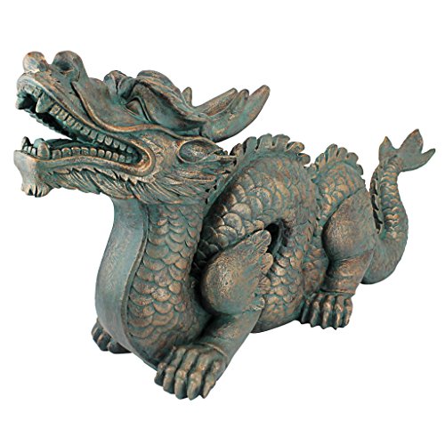 デザイン・トスカノ 置物 インテリア Design Toscano Asian Dragon of the Great Wall Garden Statue