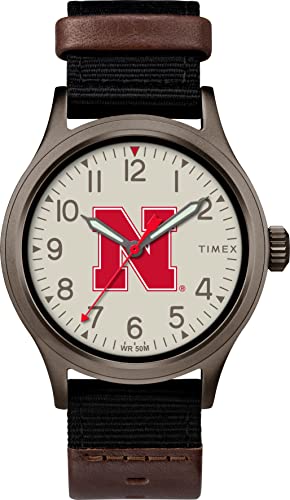 腕時計 タイメックス メンズ Timex Tribute Men's Collegiate Pride 40mm Watch - Nebraska Cornhuskers
