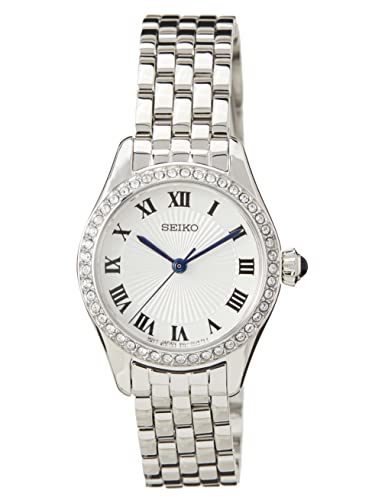 腕時計 セイコー レディース SEIKO Classic Quartz White Dial Ladies Watch SUR333