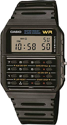 腕時計 カシオ メンズ CA53W-1 8-Digit Calculator Water Resistant Watch