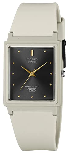 腕時計 カシオ メンズ Casio Women's Automatic Analogue Watch with Plastic Strap MQ-38UC-8AER, Grey, Mo