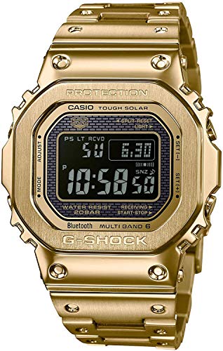 腕時計 カシオ メンズ Casio G-Shock Limited Edition Mens Digital Gold IP Plated Stainless Steel Band W