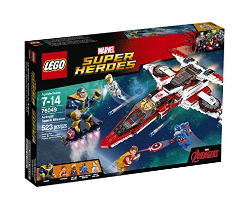 レゴ スーパーヒーローズ マーベル LEGO Super Heroes Avenjet Space Mission Kit (523 Piece)