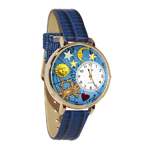 腕時計 気まぐれなかわいい プレゼント Whimsical Gifts Cancer Zodiac Astrology Sign 3D Watch 