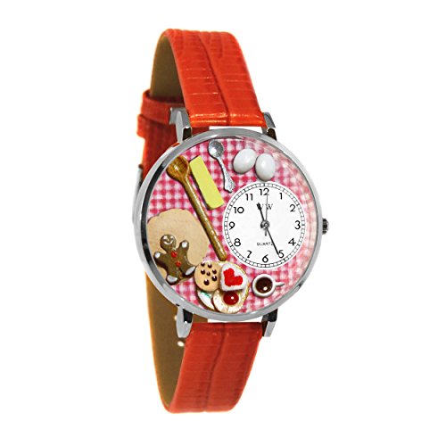腕時計 気まぐれなかわいい プレゼント Whimsical Gifts Baking Classic Design 3D Watch Silver