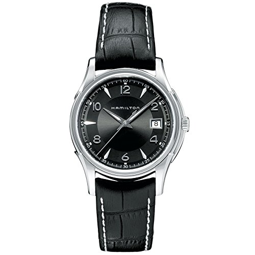 腕時計 ハミルトン レディース Hamilton Men's Analogue Quartz Watch with Leather Strap H32411735