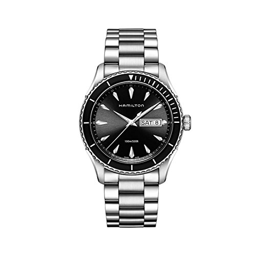 腕時計 ハミルトン メンズ Hamilton Men's H37511131 Jazzmaster Analog Display Quartz Silver Watch