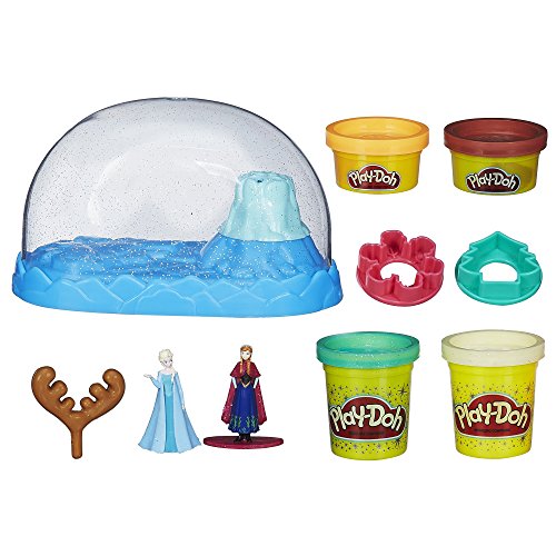 アナと雪の女王 アナ雪 ディズニープリンセス Play-Doh Sparkle Snow Dome Set Featuring Disney