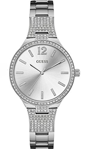腕時計 ゲス GUESS GUESS Women's Analogue Quartz Watch with Stainless Steel Strap W0900L1