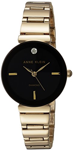 腕時計 アンクライン レディース Anne Klein Women's Genuine Diamond Dial Bracelet Watch