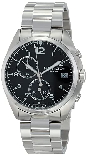 腕時計 ハミルトン メンズ Hamilton Watch Khaki Aviation Pilot Pioneer Swiss Chronograph Quartz Watch