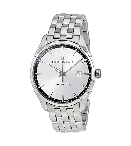腕時計 ハミルトン メンズ Hamilton Jazzmaster Silver Dial Men's Watch H32451151