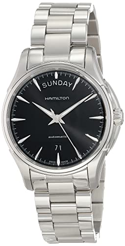腕時計 ハミルトン メンズ Hamilton Watch Jazzmaster Day Date Swiss Automatic Watch 40mm Case, Black