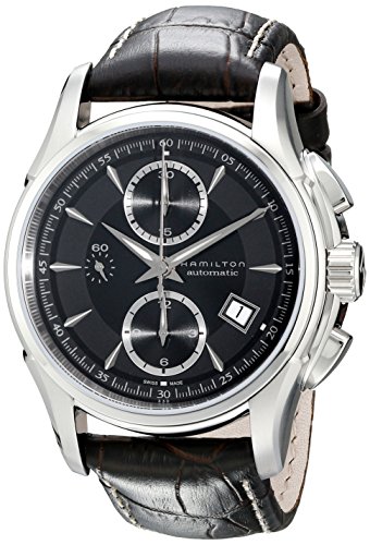 腕時計 ハミルトン メンズ Hamilton Men's H32616533 Jazzmaster Black Dial Watch